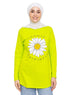Lime Punch Printed Long - Sleeve Design 34 - Khotwh